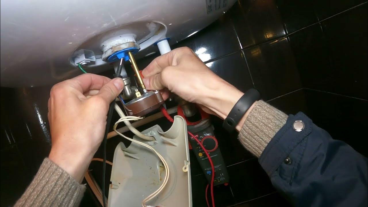 Заміна нагрівального тена в бойлері