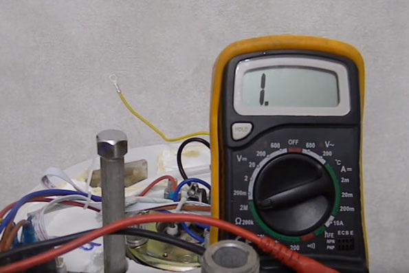 Прозвон мастером электроники бойлера