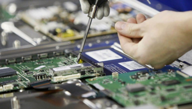 Ремонт и пайка элементов матрицы телевизора