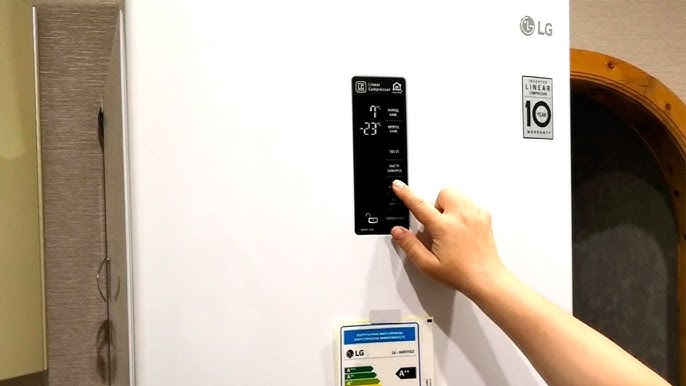 Діагностика холодильника LG через дисплей