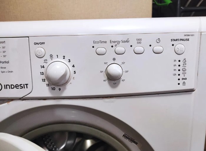 Ремонт пралки Indesit